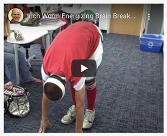Brain Break - Inch Worm Video Activity 